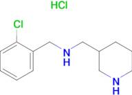 (2-Chloro-benzyl)-piperidin-3-ylmethyl-amine hydrochloride
