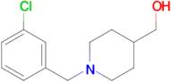 [1-(3-Chloro-benzyl)-piperidin-4-yl]-methanol