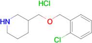 3-(2-Chloro-benzyloxymethyl)-piperidine hydrochloride