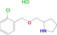 2-(2-Chloro-benzyloxymethyl)-pyrrolidine hydrochloride