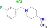 [1-(3-Fluoro-benzyl)-piperidin-4-yl]-methyl-amine hydrochloride