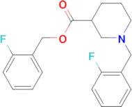 1-(2-Fluoro-benzyl)-piperidine-3-carboxylic acid 2-fluoro-benzyl ester