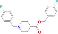 1-(4-Fluoro-benzyl)-piperidine-4-carboxylic acid 4-fluoro-benzyl ester