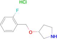 (R)-3-(2-Fluoro-benzyloxy)-pyrrolidine hydrochloride