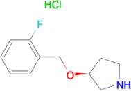 (S)-3-(2-Fluoro-benzyloxy)-pyrrolidine hydrochloride