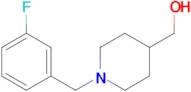 [1-(3-Fluoro-benzyl)-piperidin-4-yl]-methanol