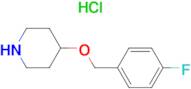 4-(4-Fluoro-benzyloxy)-piperidine hydrochloride