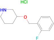 3-(2-Fluoro-benzyloxy)-piperidine hydrochloride