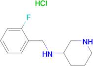 (2-Fluoro-benzyl)-piperidin-3-yl-amine hydrochloride