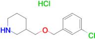 3-(3-Chloro-benzyloxymethyl)-piperidine hydrochloride