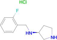 (2-Fluoro-benzyl)-(S)-pyrrolidin-3-yl-amine hydrochloride