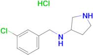 (3-Chloro-benzyl)-pyrrolidin-3-yl-amine hydrochloride