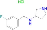 (3-Fluoro-benzyl)-pyrrolidin-3-yl-amine hydrochloride