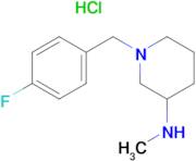 [1-(4-Fluoro-benzyl)-piperidin-3-yl]-methyl-amine hydrochloride