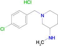 [1-(4-Chloro-benzyl)-piperidin-3-yl]-methyl-amine hydrochloride