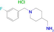 C-[1-(3-Fluoro-benzyl)-piperidin-4-yl]-methylamine hydrochloride