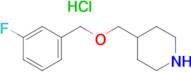 4-(3-Fluoro-benzyloxymethyl)-piperidine hydrochloride