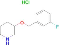 3-(3-Fluoro-benzyloxy)-piperidine hydrochloride