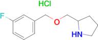 2-(3-Fluoro-benzyloxymethyl)-pyrrolidine hydrochloride