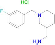 C-[1-(3-Fluoro-benzyl)-piperidin-3-yl]-methylamine hydrochloride