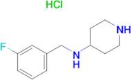 (3-Fluoro-benzyl)-piperidin-4-yl-amine hydrochloride