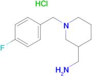 C-[1-(4-Fluoro-benzyl)-piperidin-3-yl]-methylamine hydrochloride