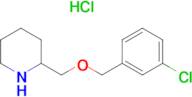 2-(3-Chloro-benzyloxymethyl)-piperidine hydrochloride