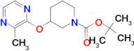 3-(3-Methyl-pyrazin-2-yloxy)-piperidine-1-carboxylic acid tert-butyl ester