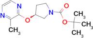(S)-3-(3-Methyl-pyrazin-2-yloxy)-pyrrolidine-1-carboxylic acid tert-butyl ester