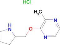 2-Methyl-3-(pyrrolidin-2-ylmethoxy)-pyrazine hydrochloride