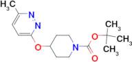 4-(6-Methyl-pyridazin-3-yloxy)-piperidine-1-carboxylic acid tert-butylester