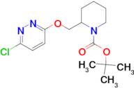 2-(6-Chloro-pyridazin-3-yloxymethyl)-piperidine-1-carboxylic acid tert-butyl ester