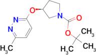 (S)-3-(6-Methyl-pyridazin-3-yloxy)-pyrrolidine-1-carboxylic acid tert-butyl ester