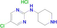 (5-Chloro-pyrimidin-2-yl)-piperidin-4-yl-amine hydrochloride