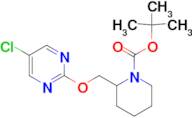 2-(5-Chloro-pyrimidin-2-yloxymethyl)-piperidine-1-carboxylic acid tert-butyl ester