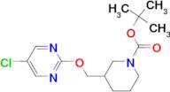 3-(5-Chloro-pyrimidin-2-yloxymethyl)-piperidine-1-carboxylic acid tert-butyl ester