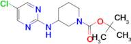 3-(5-Chloro-pyrimidin-2-ylamino)-piperidine-1-carboxylic acid tert-butyl ester