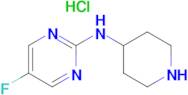 (5-Fluoro-pyrimidin-2-yl)-piperidin-4-yl-amine hydrochloride