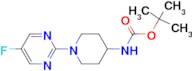 [1-(5-Fluoro-pyrimidin-2-yl)-piperidin-4-yl]-carbamic acid tert-butyl ester