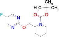 2-(5-Fluoro-pyrimidin-2-yloxymethyl)-piperidine-1-carboxylic acid tert-butyl ester