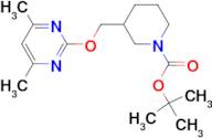 3-(4,6-Dimethyl-pyrimidin-2-yloxymethyl)-piperidine-1-carboxylic acid tert-butyl ester