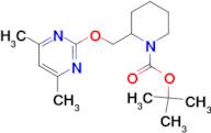 2-(4,6-Dimethyl-pyrimidin-2-yloxymethyl)-piperidine-1-carboxylic acid tert-butyl ester