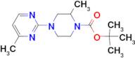 2-Methyl-4-(4-methyl-pyrimidin-2-yl)-piperazine-1-carboxylic acid tert-butyl ester