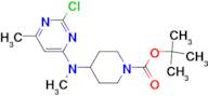 4-[(2-Chloro-6-methyl-pyrimidin-4-yl)-methyl-amino]-piperidine-1-carboxylic acid tert-butyl ester