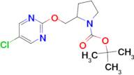 2-(5-Chloro-pyrimidin-2-yloxymethyl)-pyrrolidine-1-carboxylic acid tert-butyl ester