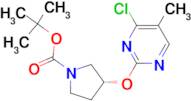 (R)-3-(4-Chloro-5-methyl-pyrimidin-2-yloxy)-pyrrolidine-1-carboxylic acid tert-butyl ester