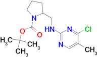 2-[(4-Chloro-5-methyl-pyrimidin-2-ylamino)-methyl]-pyrrolidine-1-carboxylic acid tert-butyl ester