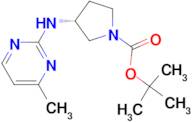 (R)-3-(4-Methyl-pyrimidin-2-ylamino)-pyrrolidine-1-carboxylic acid tert-butyl ester