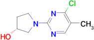 (R)-1-(4-Chloro-5-methyl-pyrimidin-2-yl)-pyrrolidin-3-ol