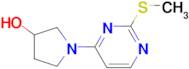 1-(2-Methylsulfanyl-pyrimidin-4-yl)-pyrrolidin-3-ol